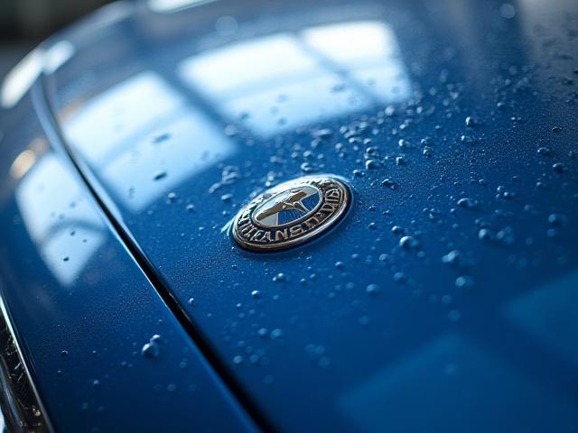 Tökéletesen tiszta, ragyogó prémium autó